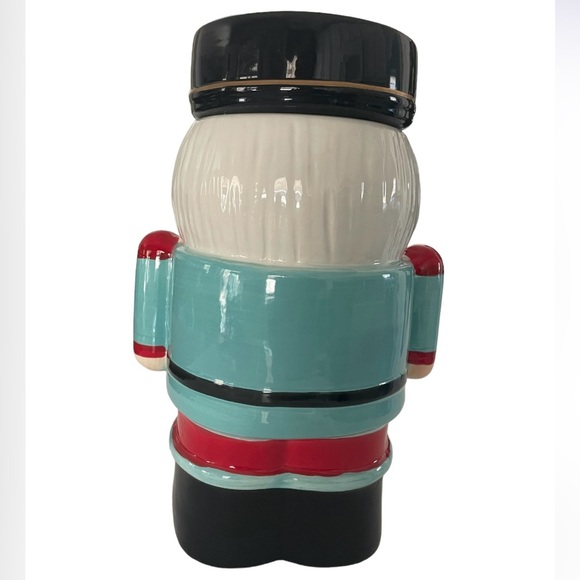 Sleigh Bell Bistro Soldier Nutcracker Collectible Cookie
Jar - Picture 6 of 7